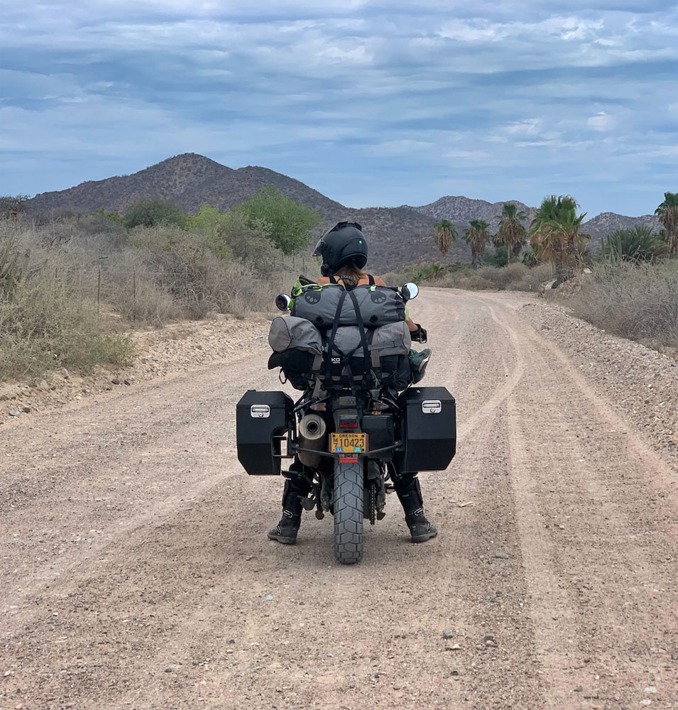 Exploring the Baja California region of Mexico on our fully loaded BMW F800GS around Cabo Pulmo